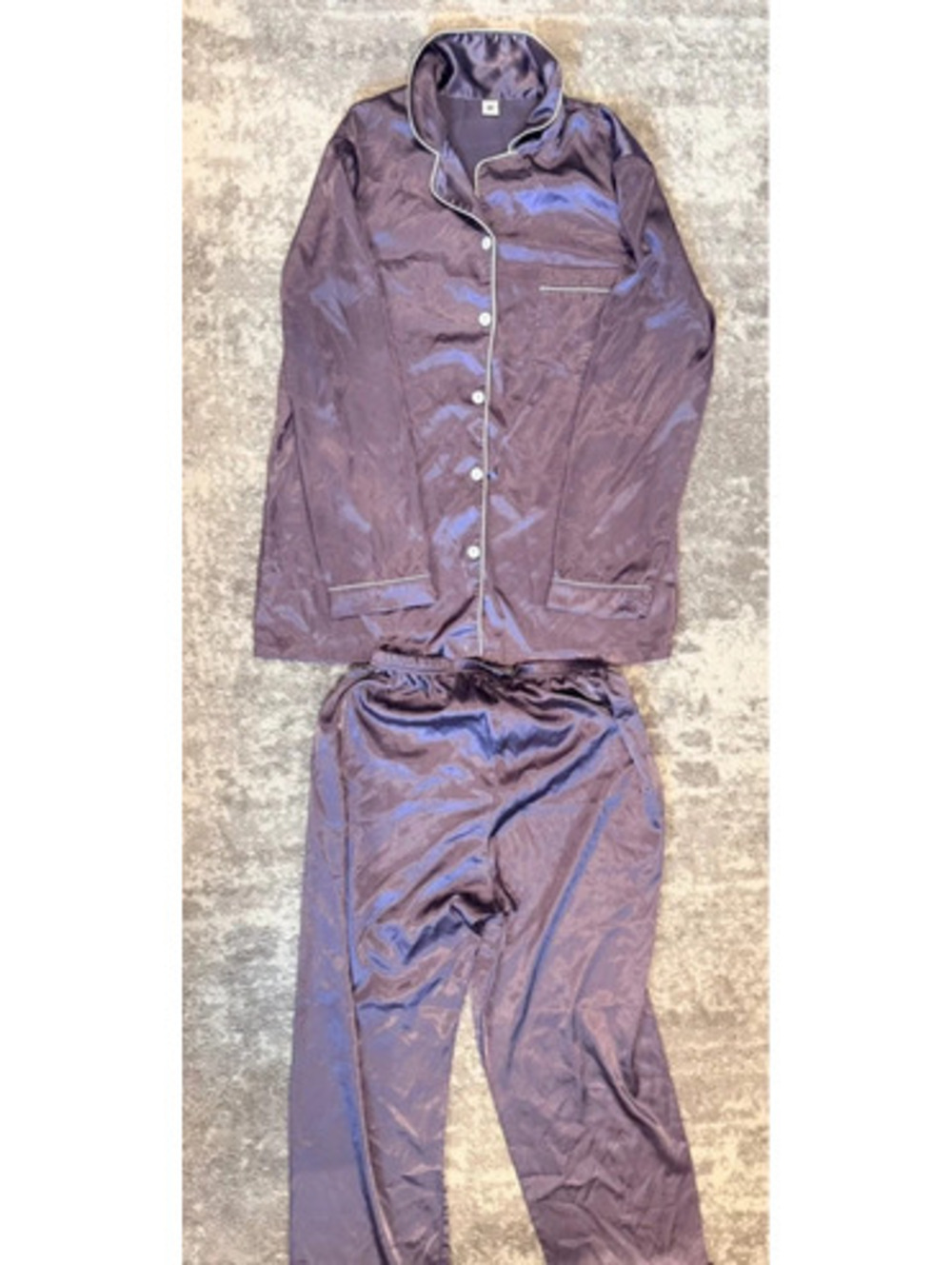 Two piece long sleeve pajama set size medium
